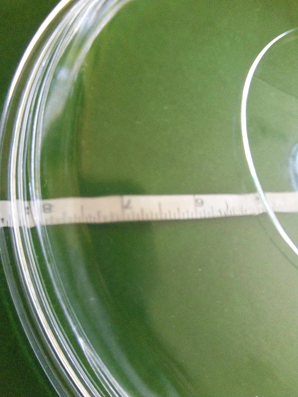 Pryex Clear Glass Lid with Knob 38Pyrex624C